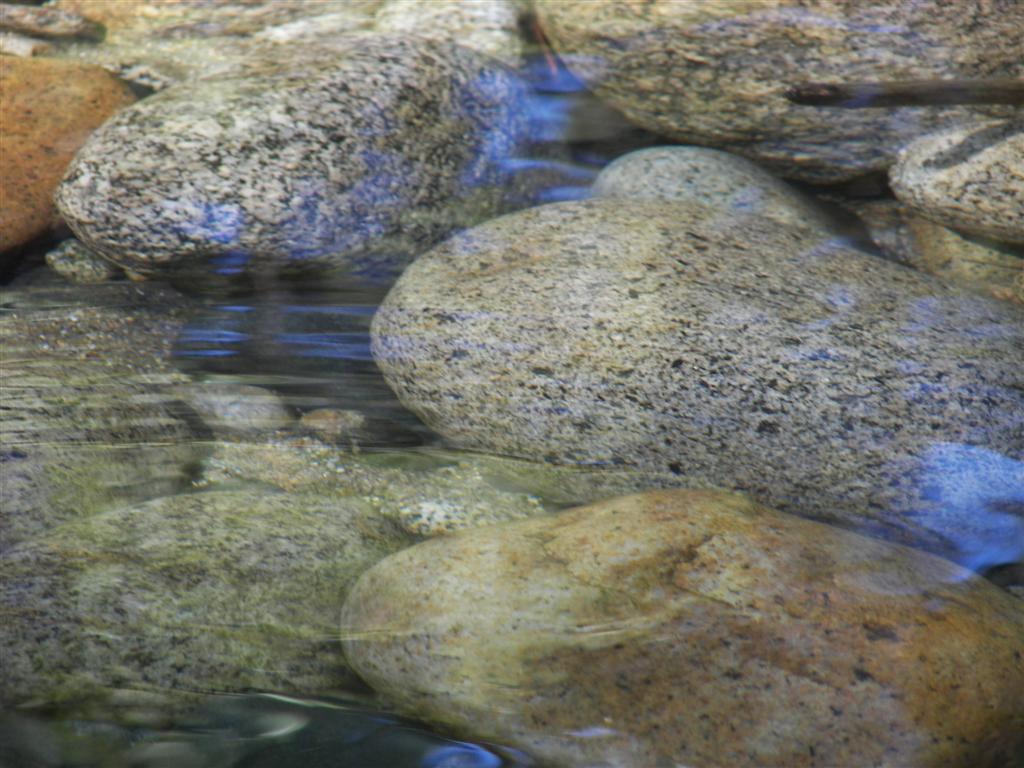 River rock in Yosemite National Park