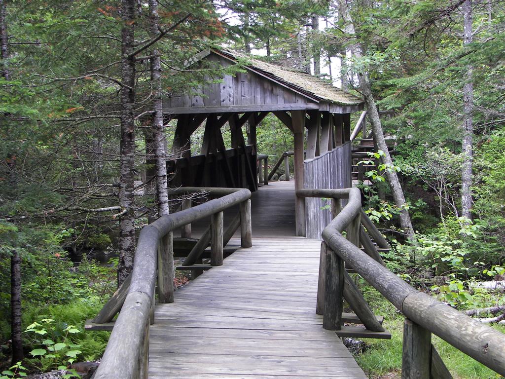 Lost River Gorge and its boardwalk near N. Woodstock in central New Hampshire (1117)