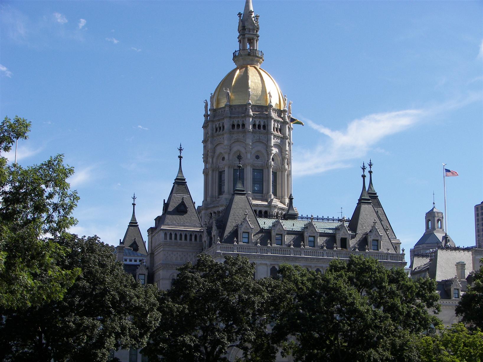 Connecticut State Capitol Building in Hartford