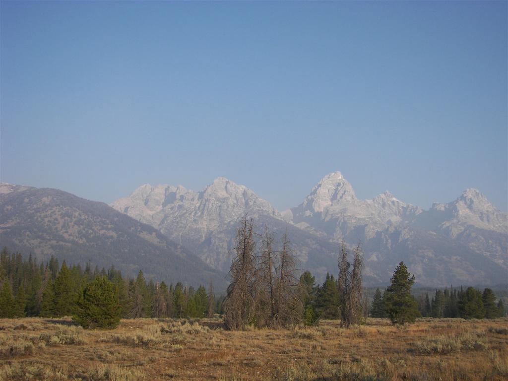 Mountain in Grand Tetons National Park in northwestern Wyoming