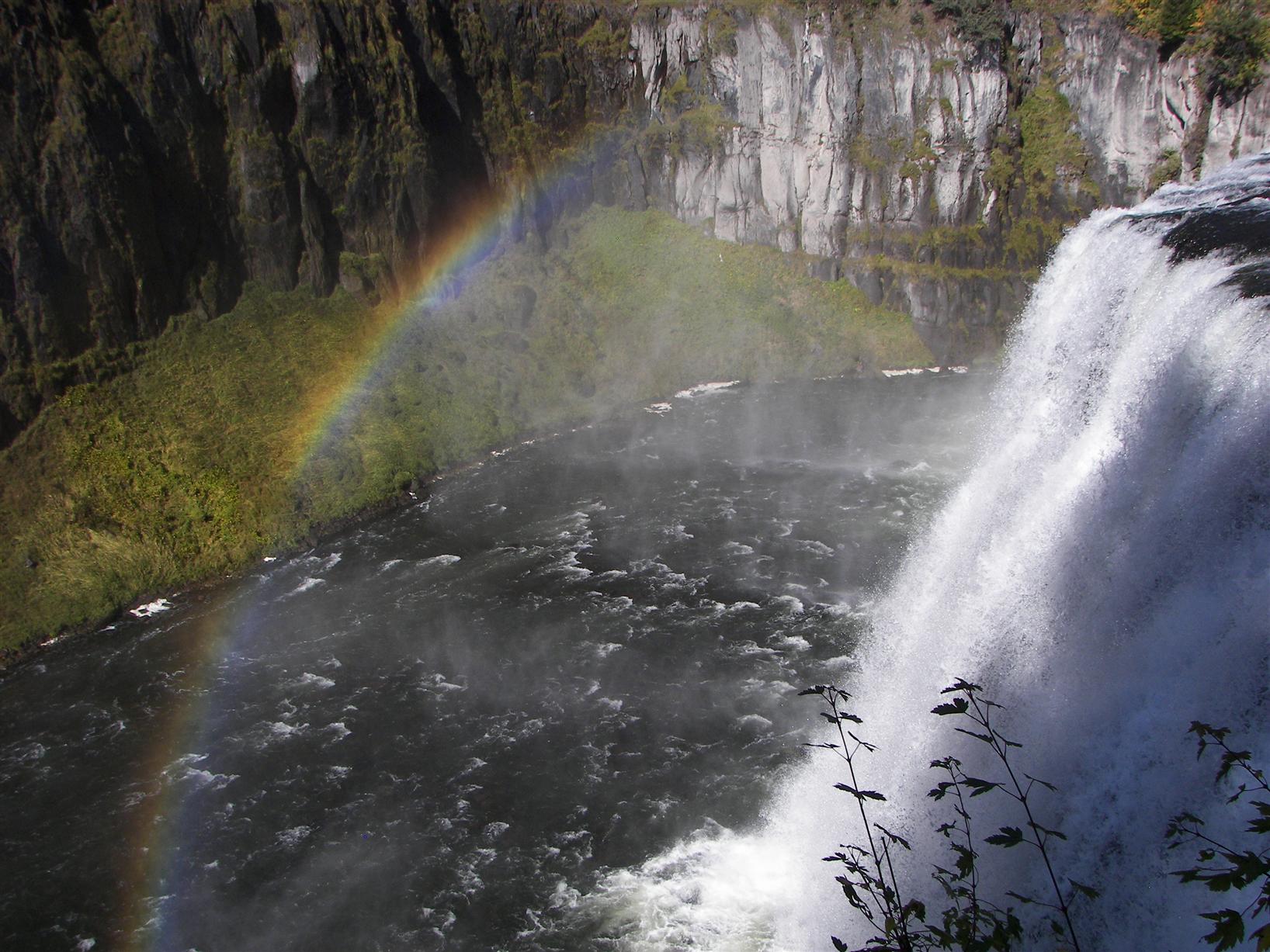 Upper Mesa Falls in eastern Idaho