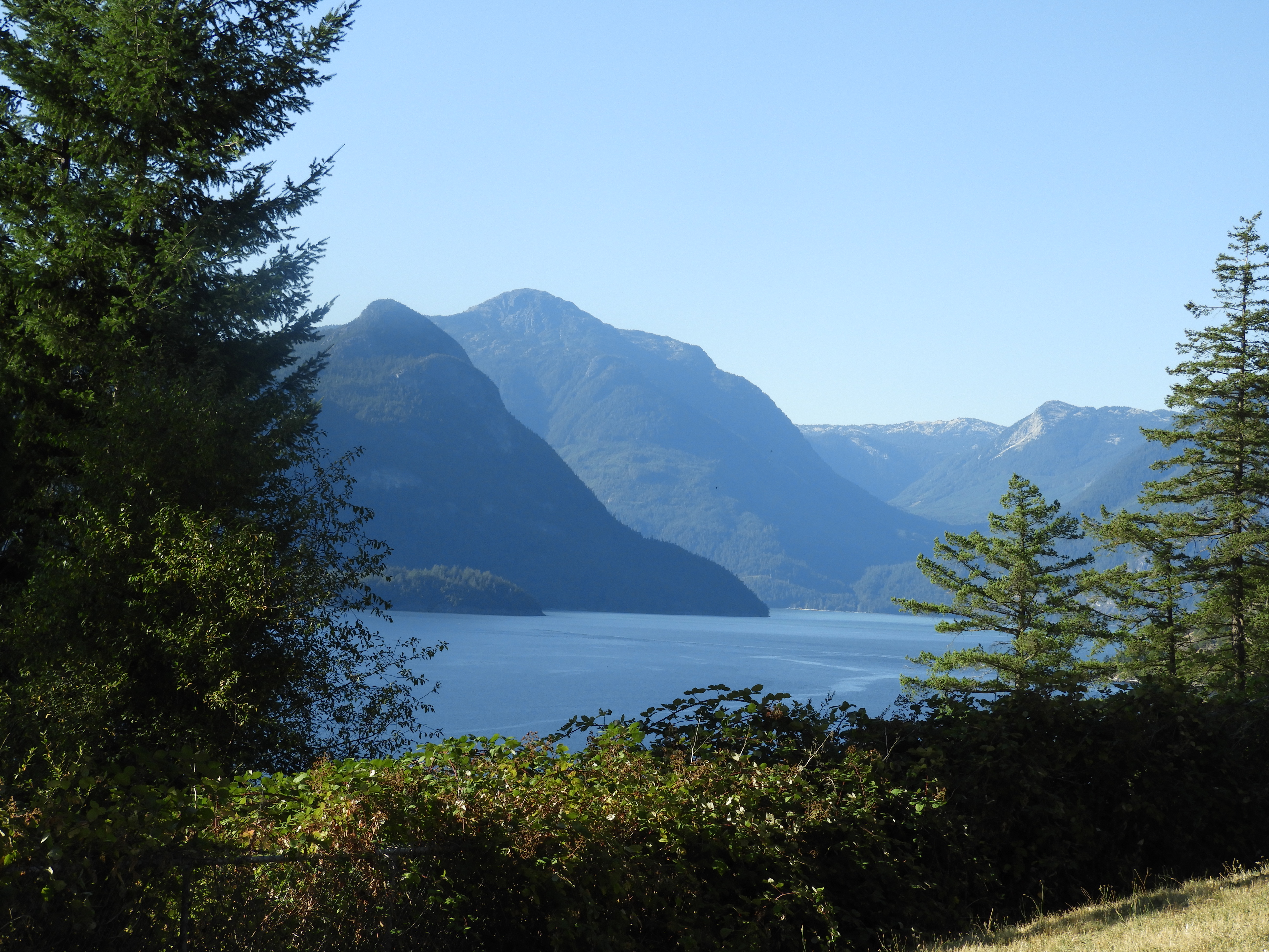 Harrison Lake in southern British Columbia