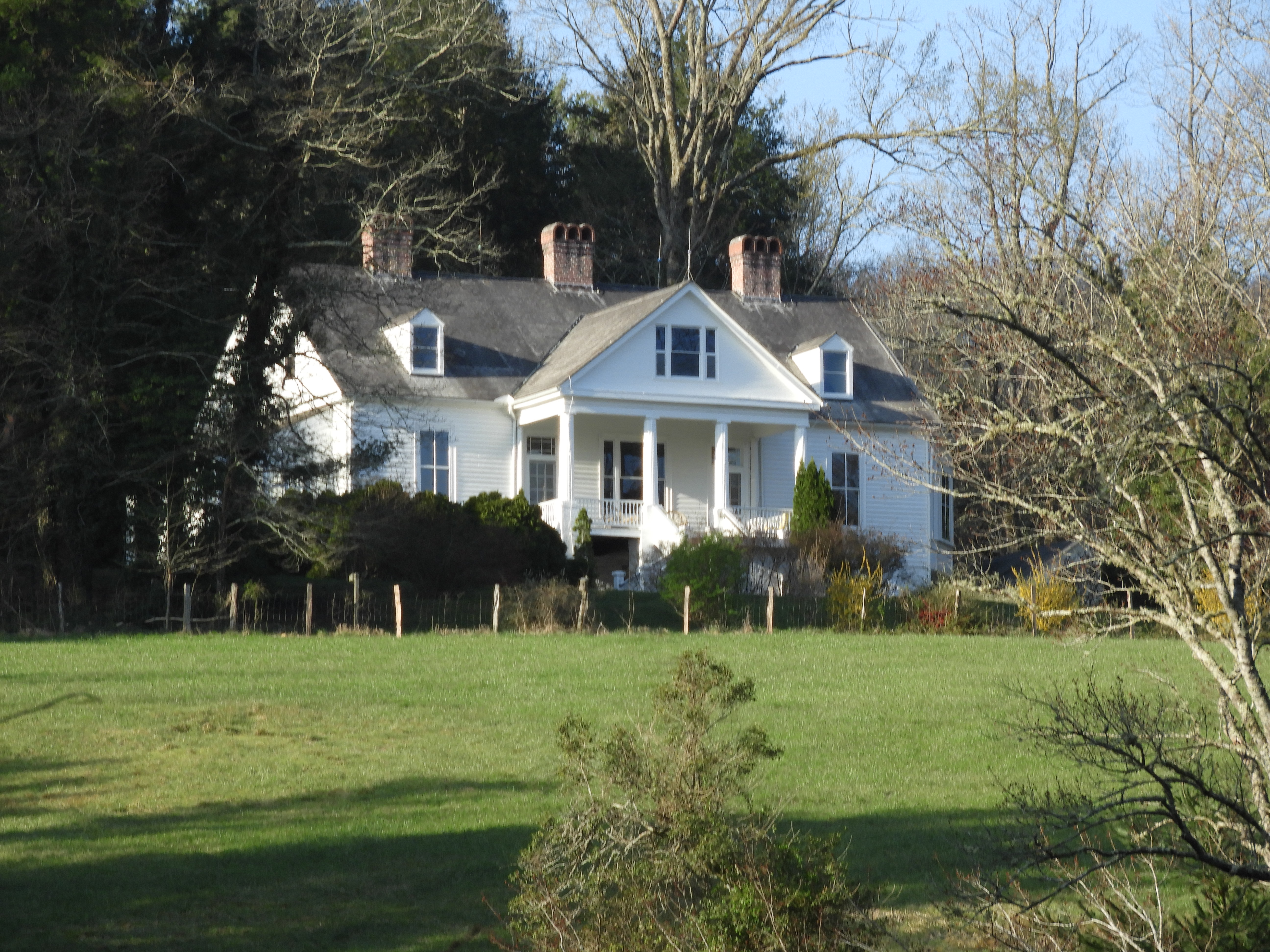 Home of poet Carl Sandburg in Flat Rock North Carolina