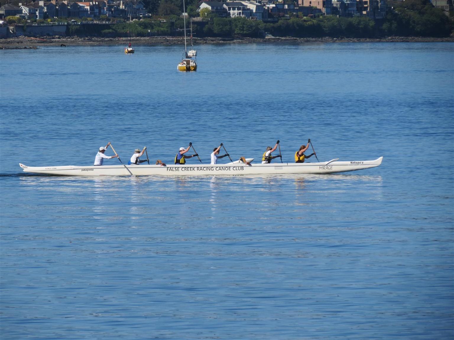 Rowing in Vancouver, British Columbia