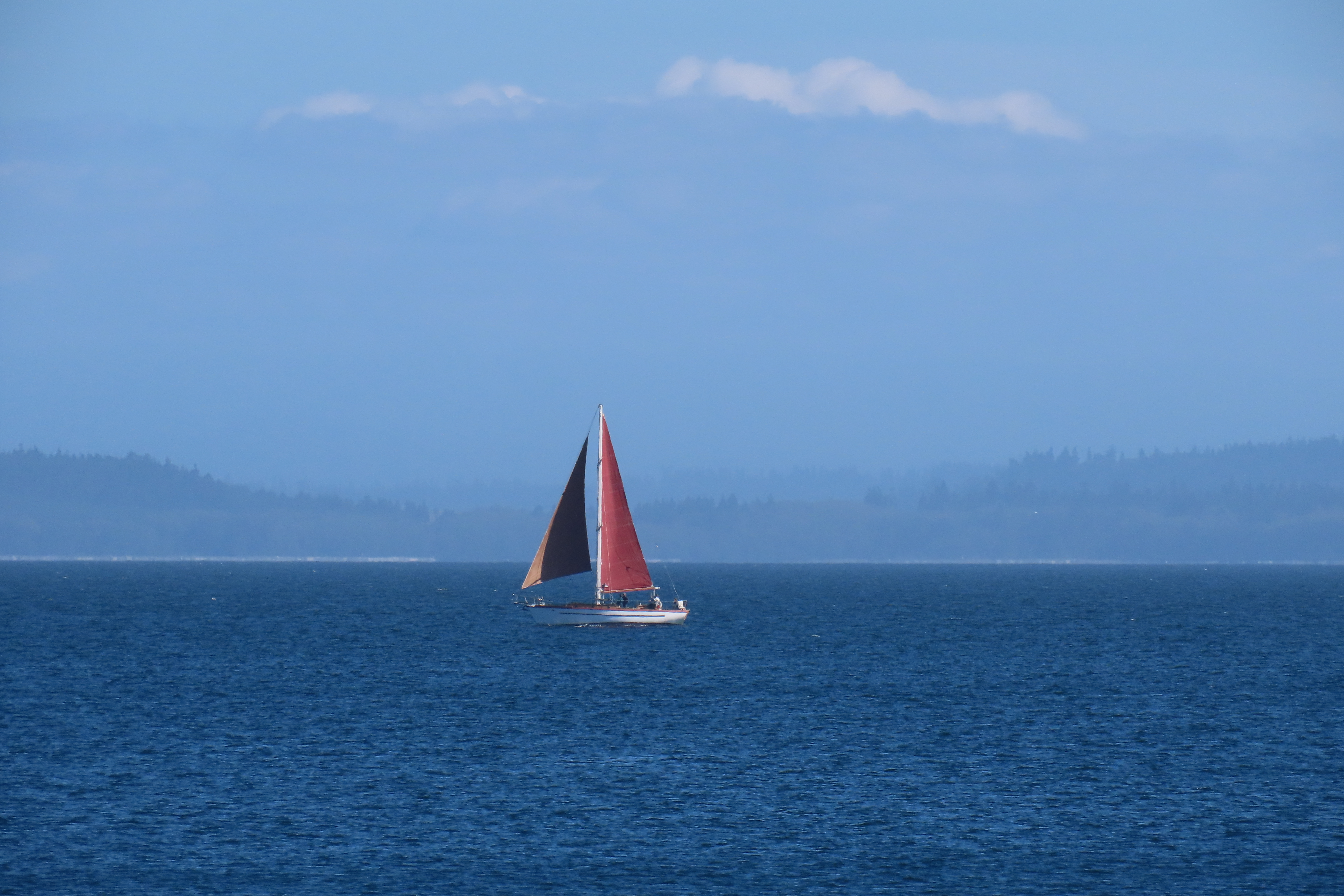 From Fort Wordern State Park in Port Townsend Washington