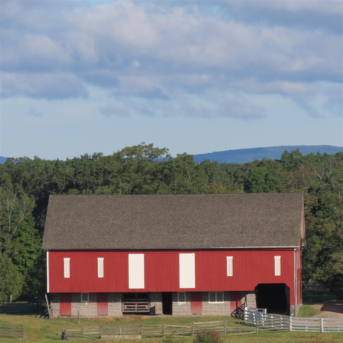 Red Barn in Gettysburg, Pennsylvania