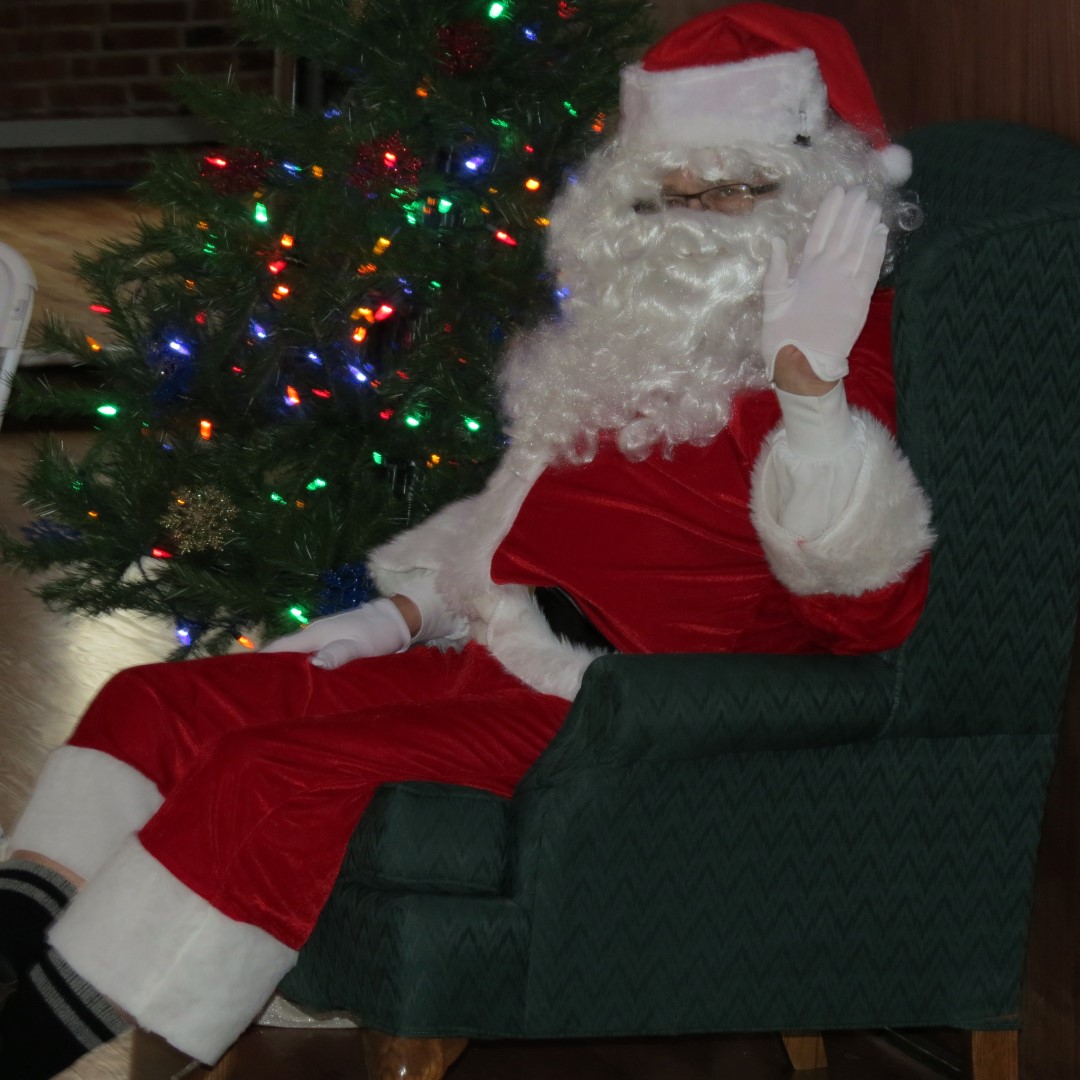 Santa Claus in Lawrence, Kansas
