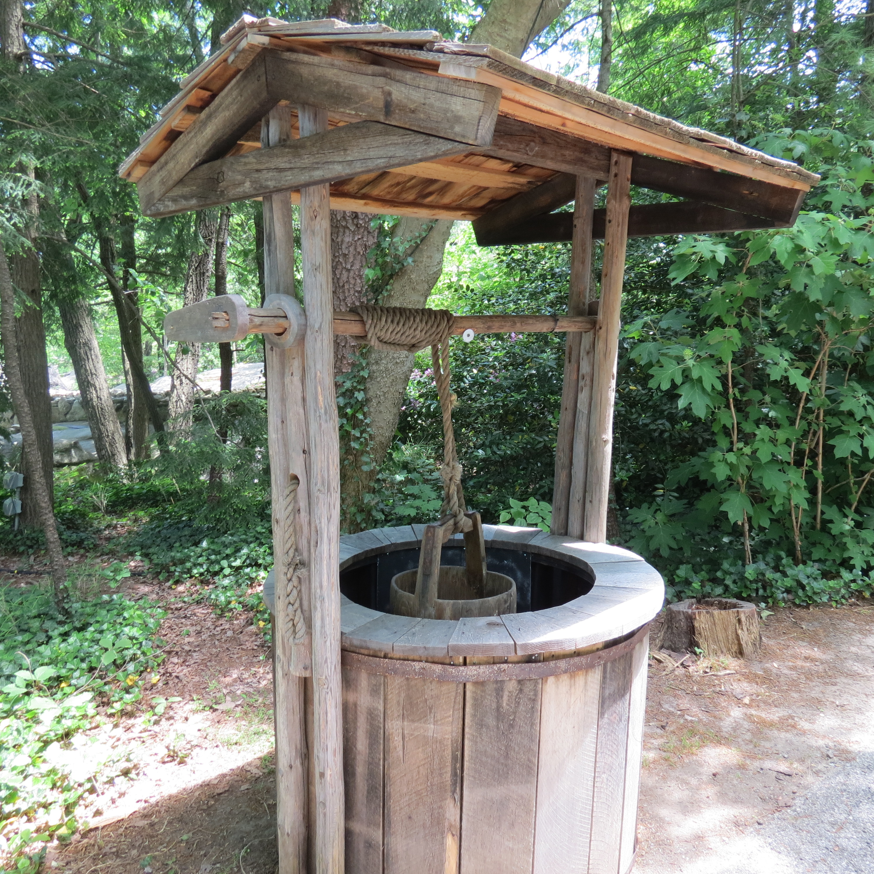 Well at Rock City in Lookout Mountain Georgia