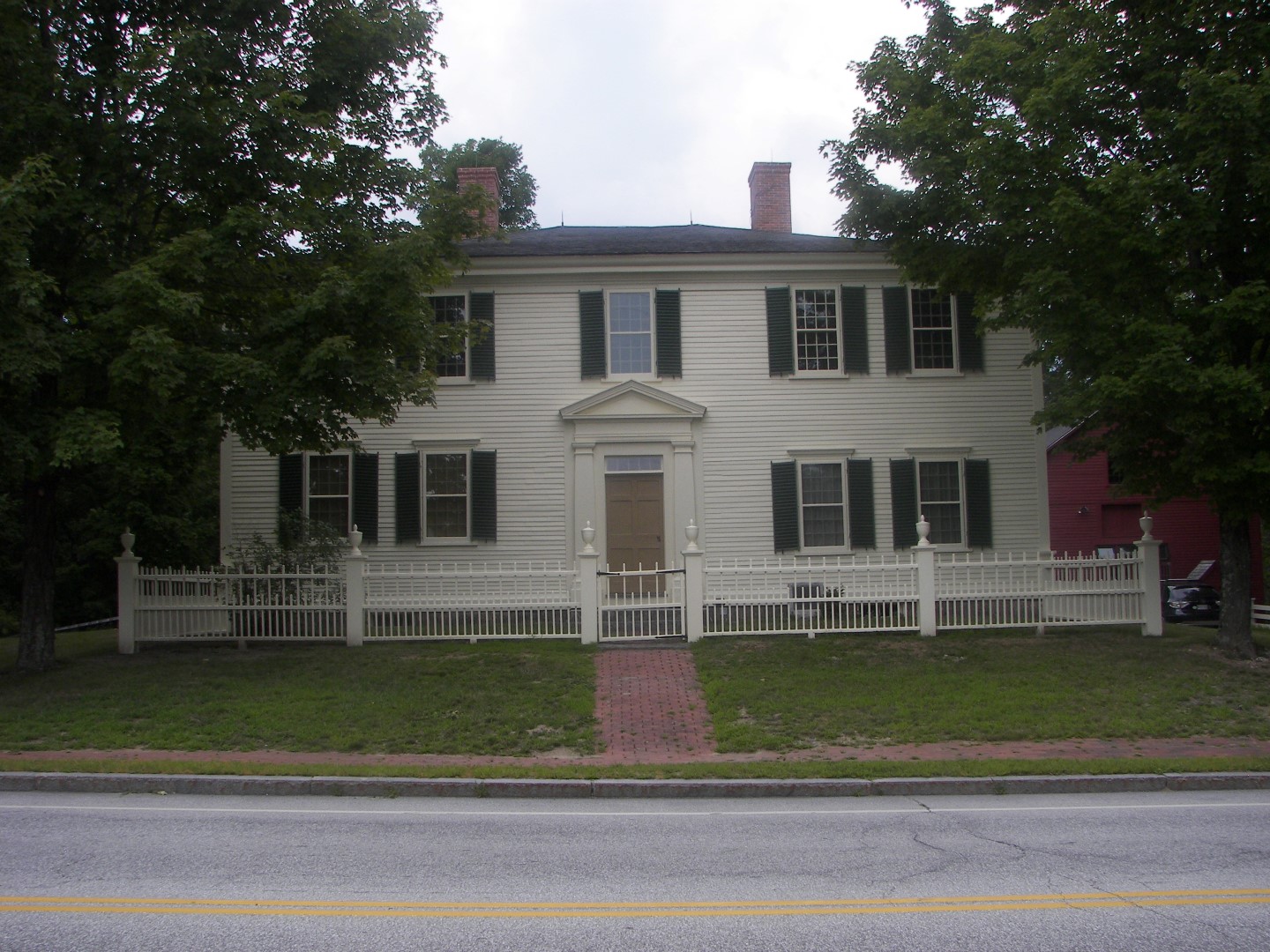 Franklin Pierce home Homestead  1 of 2 (#100_1972)