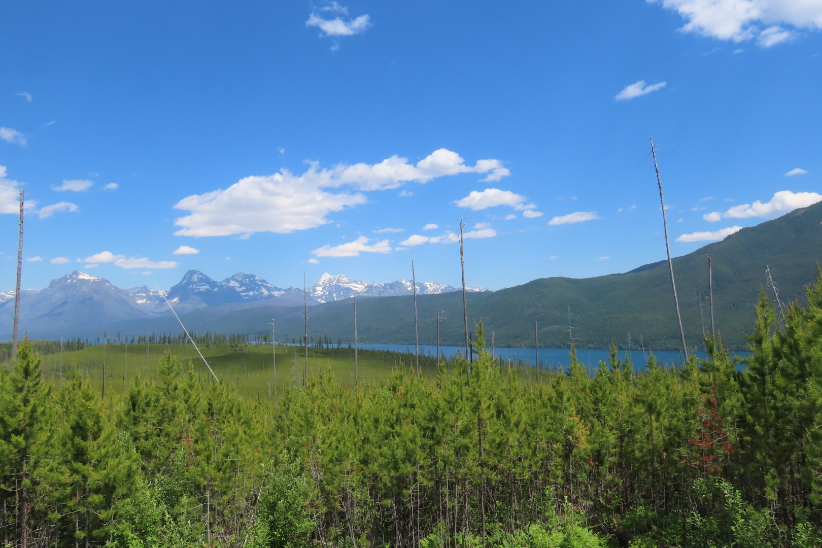 Lake McDonald in Glacier National Park in Montana