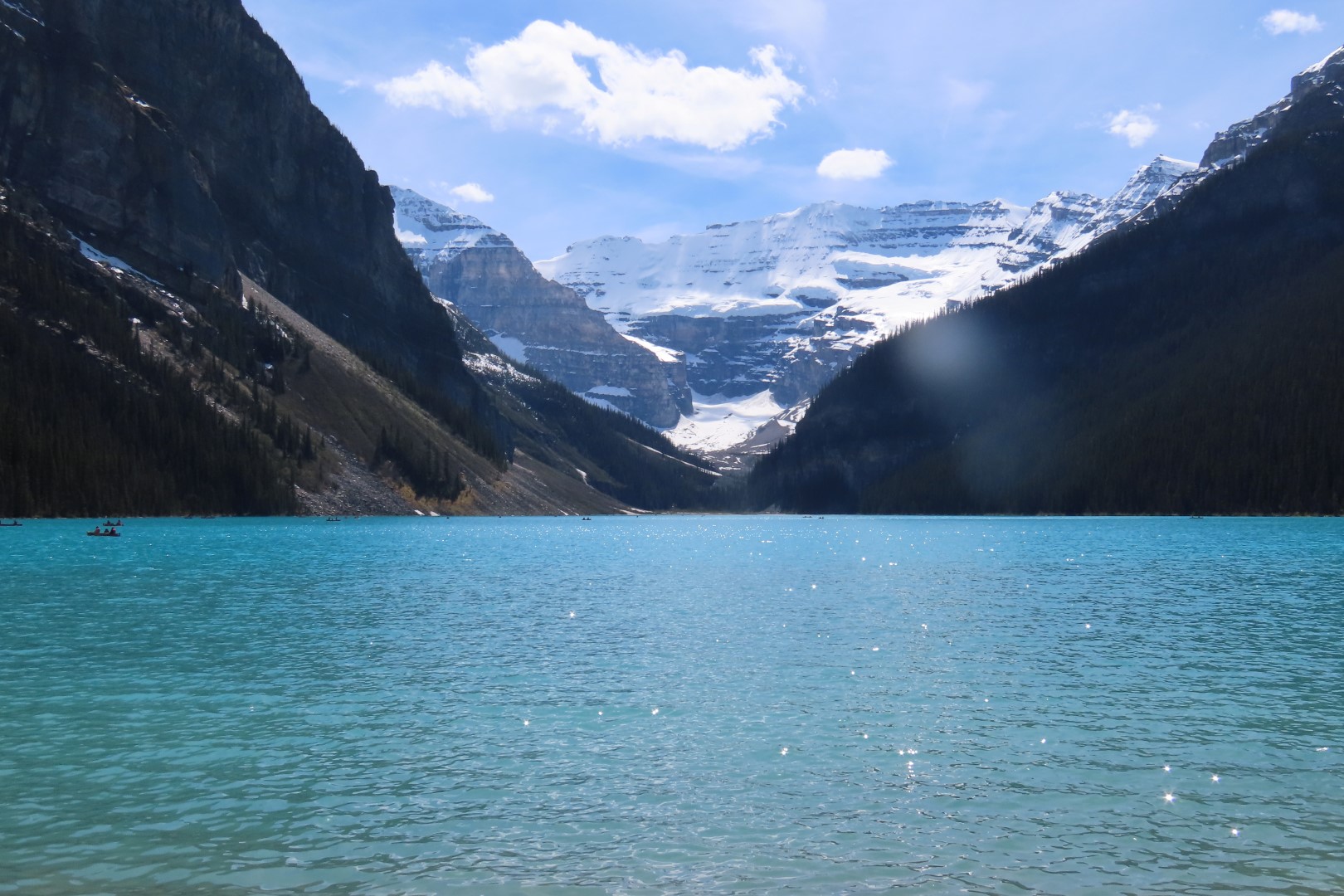 Lake Louise in Banff National Park in Alberta, Canada