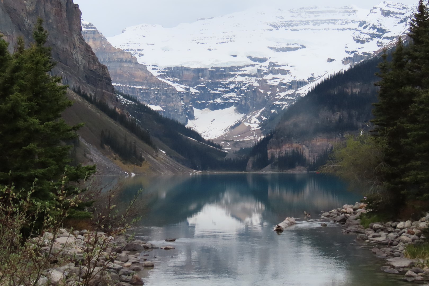 Lake Louise in Banff National Park in Alberta, Canada