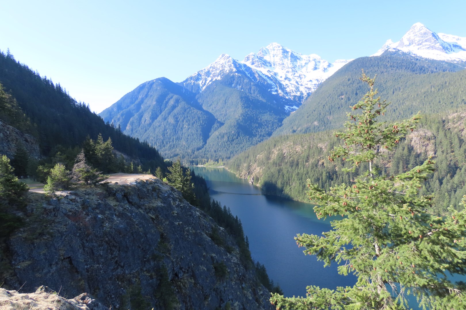 Lake Diablo in North Cascades, Washington