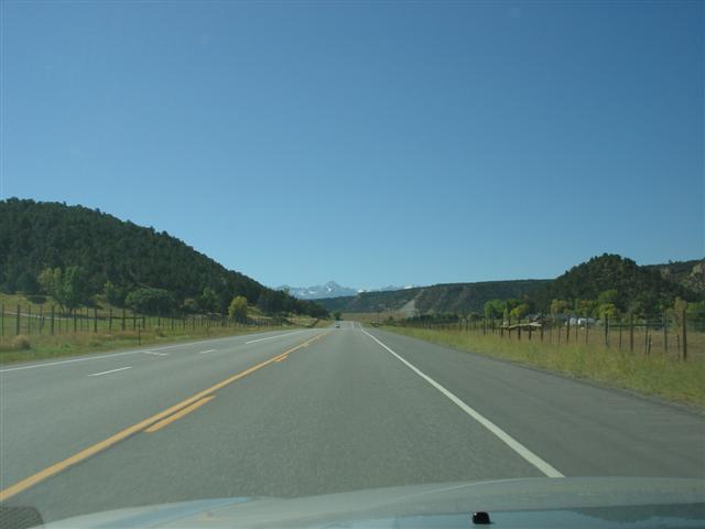 Road between Montrose and Ouray, CO (#898)