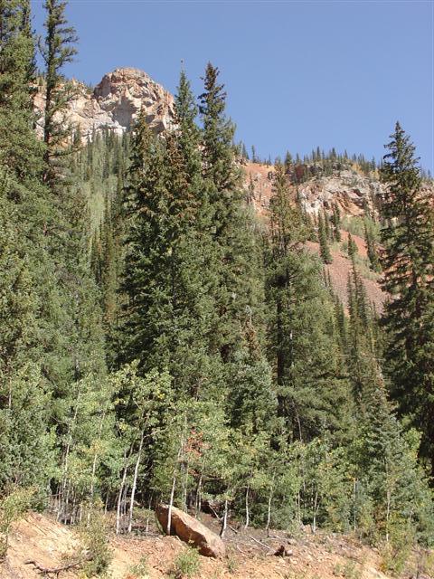 Road between Ouray and Silverton, CO (9 of 10) (#937)