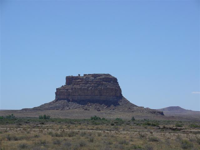 Butte near Chaco Visitor Center (1 of 2) (#1094)