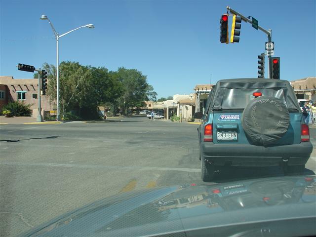 Part of downtown Taos, NM (#1132)