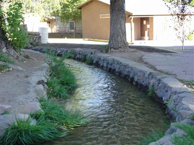 Stream outside of the church (1 of 2) (#1144)