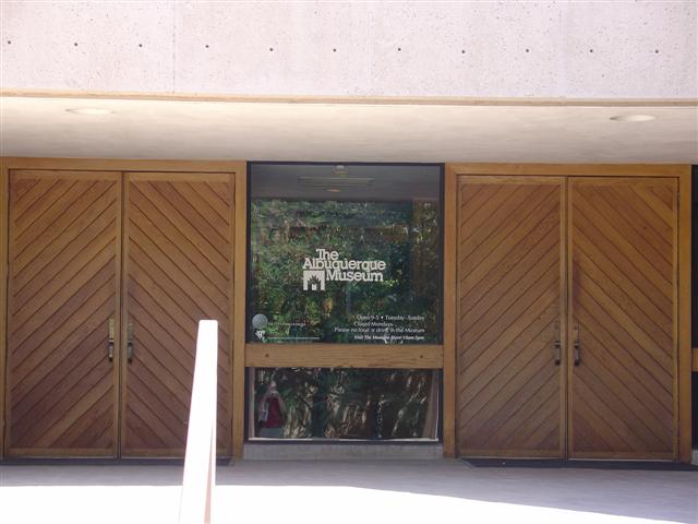 Albuquerque Museum of Art and History (exterior only) (1 of 3) (#1220)