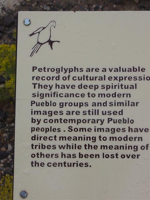 Signs describing petroglyphs and their artists (3 of 4) (#1294)