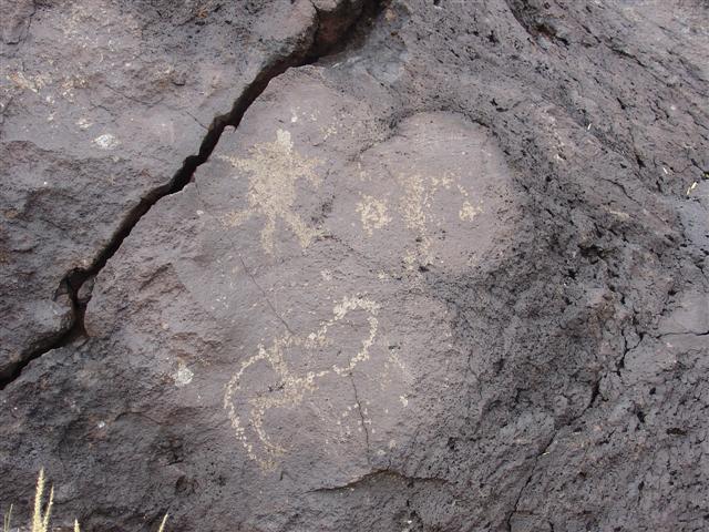 Petroglyphs found on the trails at Rinconada Canyon (4 of 4) (#1307)