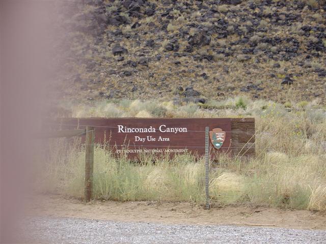 Entrance sign at Rinconada Canyon (#1308)