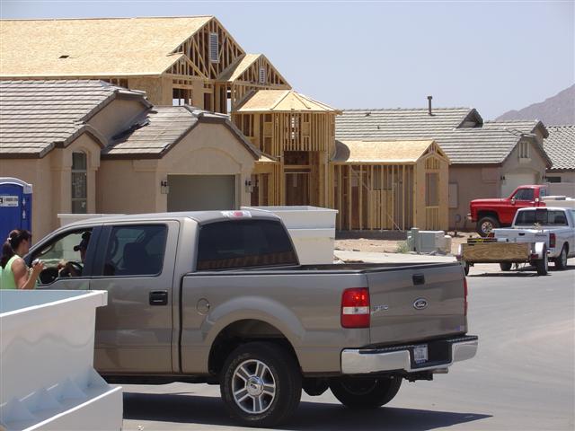 Diana discussing progress with the builder (#1708)