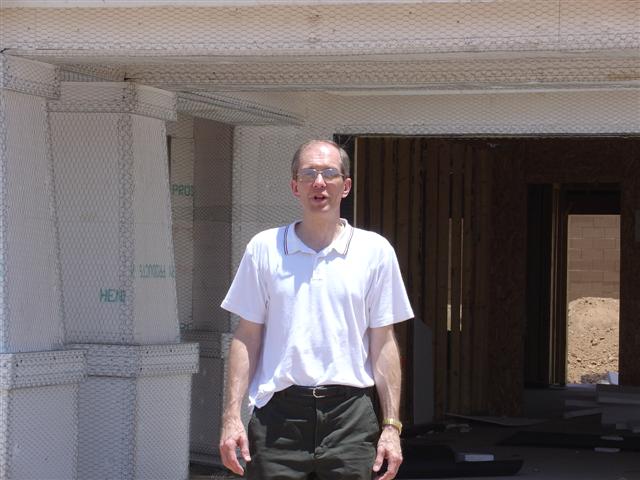 The New House, Larry posing #1 of 2 (#1716)