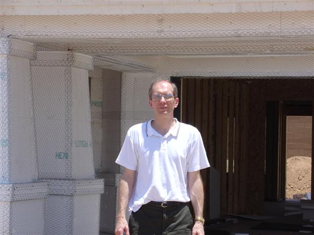 The New House, Larry posing #1 of 2 (#1717)