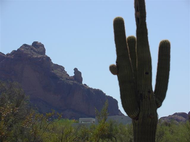The Praying Man on Camelback Mountain view #1 of 6 (#1720)