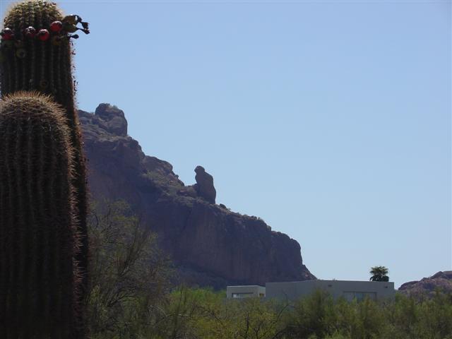 The Praying Man on Camelback Mountain view #2 of 6 (#1721)