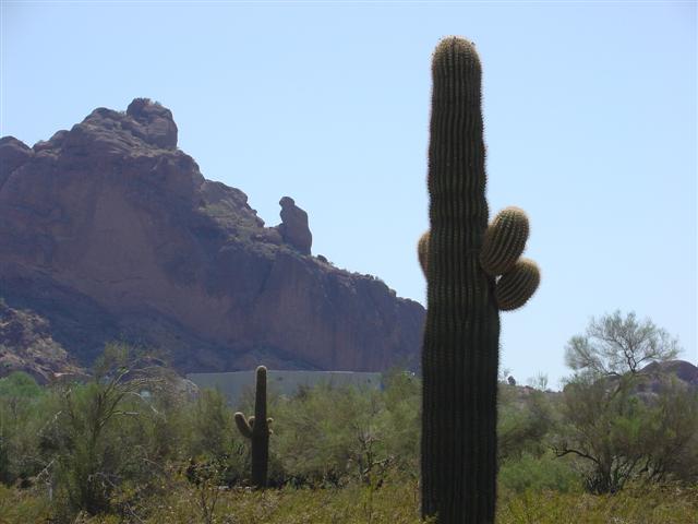 The Praying Man on Camelback Mountain view #4 of 6 (#1723)