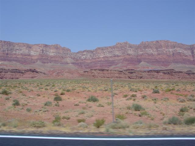 Scenery along the highway going away from the Grand Canyon North Rim towards Flagstaff #1 of 10 (#1909)