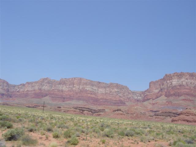 Scenery along the highway going away from the Grand Canyon North Rim towards Flagstaff #4 of 10 (#1914)
