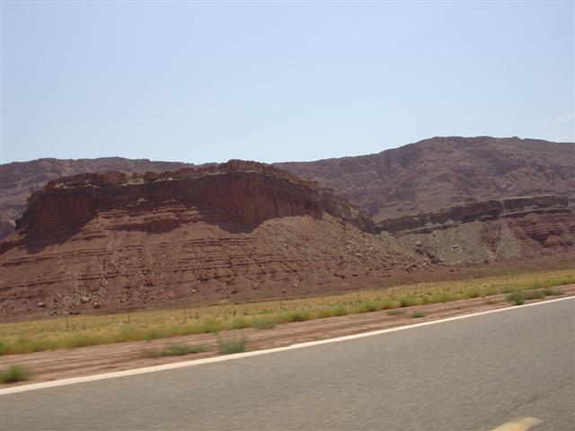 Scenery along the highway going away from the Grand Canyon North Rim towards Flagstaff #5 of 10 (#1915)