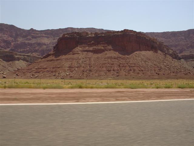 Scenery along the highway going away from the Grand Canyon North Rim towards Flagstaff #6 of 10 (#1916)