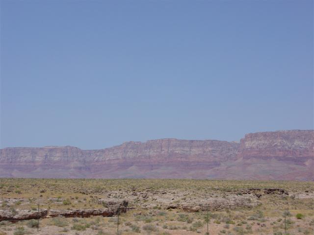 Scenery along the highway going away from the Grand Canyon North Rim towards Flagstaff #8 of 10 (#1919)