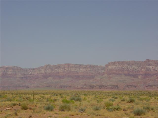 Scenery along the highway going away from the Grand Canyon North Rim towards Flagstaff #9 of 10 (#1922)