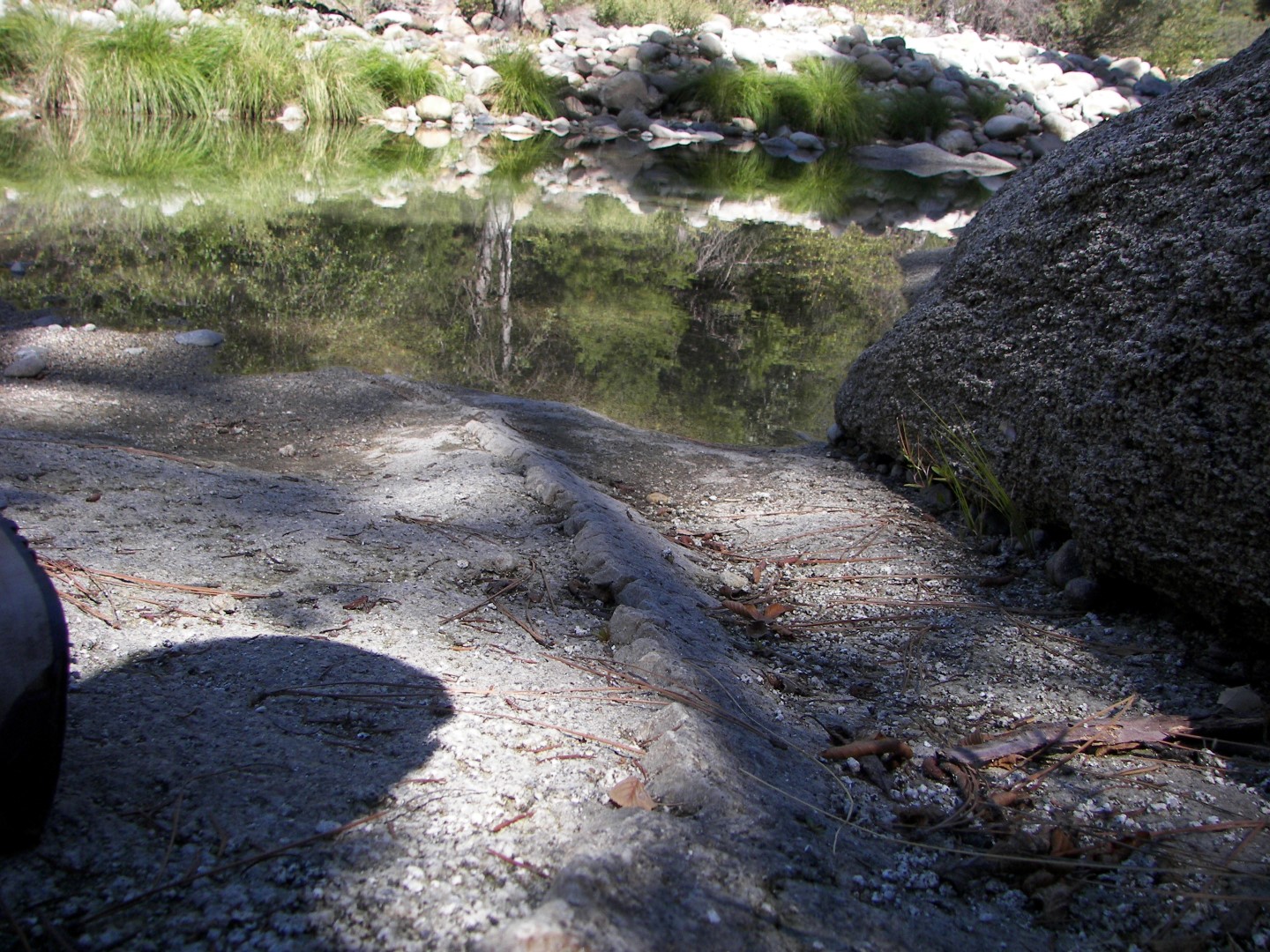 Walking along a rocky stream in Yosemite National Park 10 of 18 (#0876)