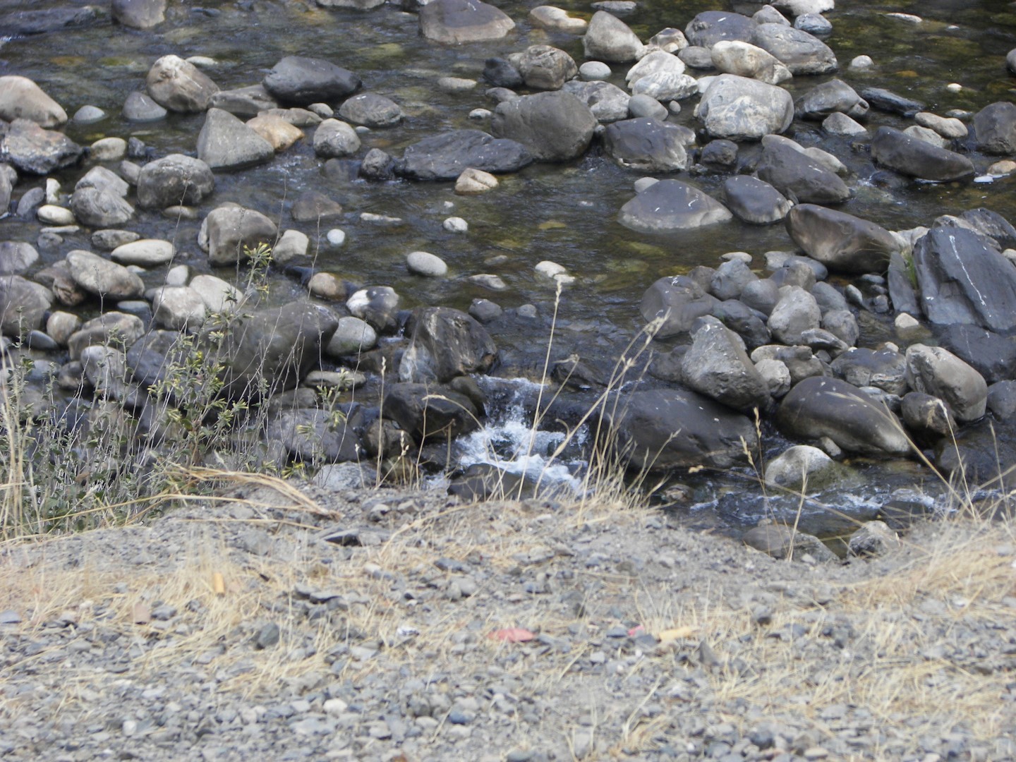 Walking along a rocky stream in Yosemite National Park 15 of 18 (#0904)