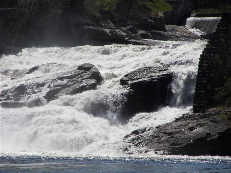 Rivers and waterfall near Rumford power plant #5 of 5 (#1203)