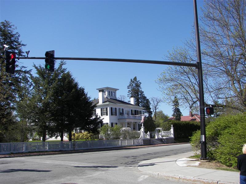 Home of the Govenor of Maine, next door to the capitol (#1214)