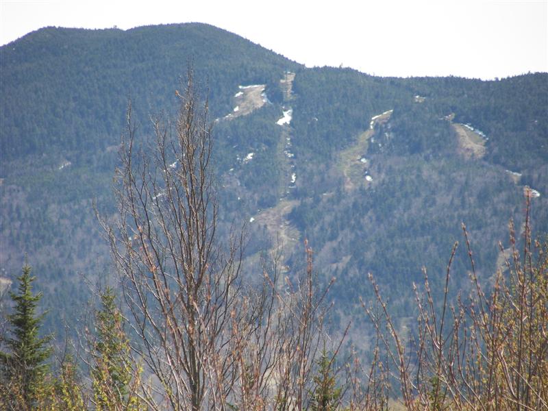 Close up of snow still on mountain tops (#1249)