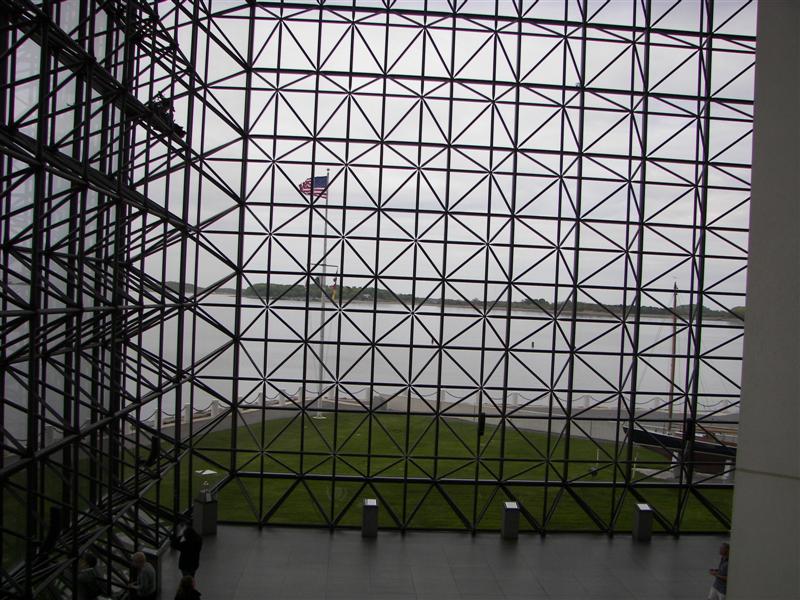 Framed glass wall #1 of 2 (#1394)