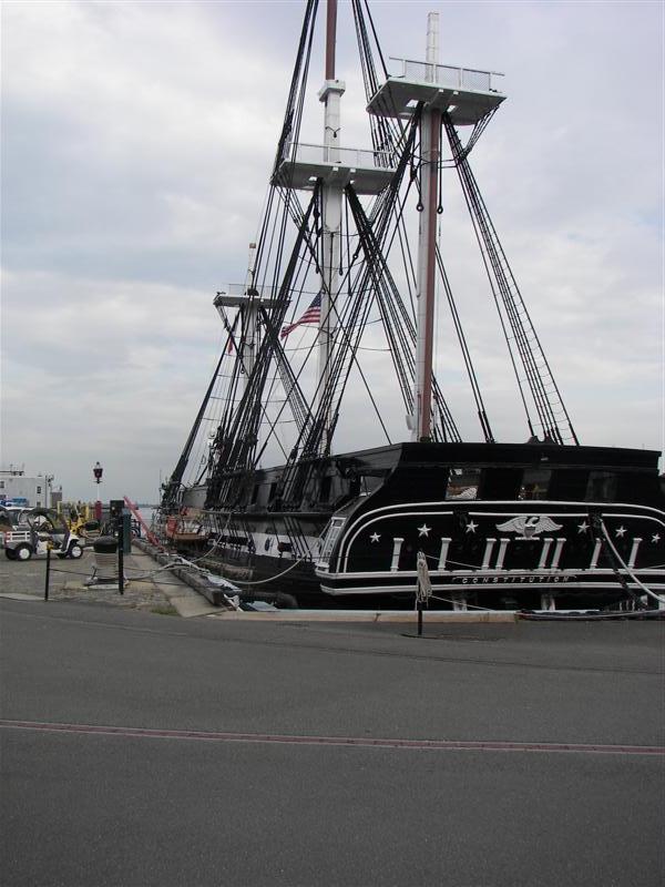 USS Constitution just before closing time #2 of 8 (#1424)