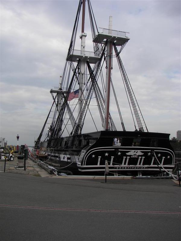 USS Constitution just before closing time #3 of 8 (#1425)