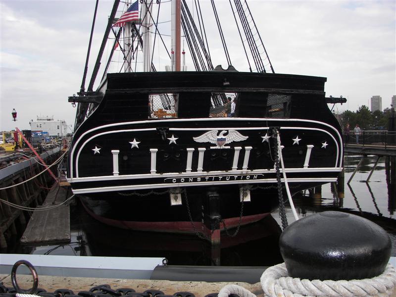 USS Constitution just before closing time #4 of 8 (#1426)
