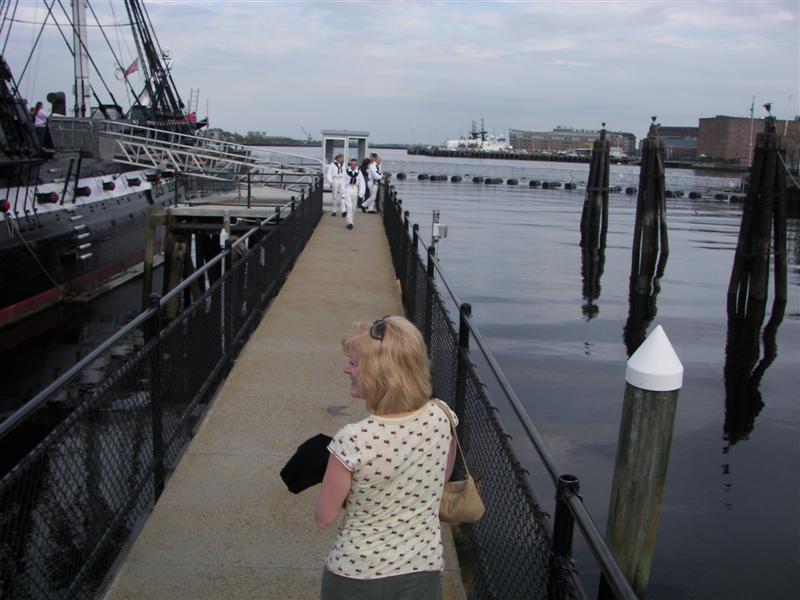 USS Constitution just before closing time #5 of 8 (#1428)