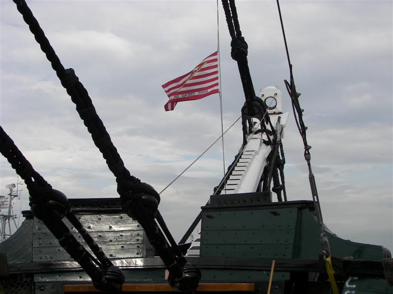 USS Constitution just before closing time #8 of 8 (#1432)