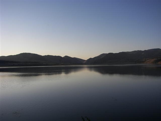 Upper Holter Lake and farm at Gates to the Mountains Rec Area #2 of 23 (#3031)